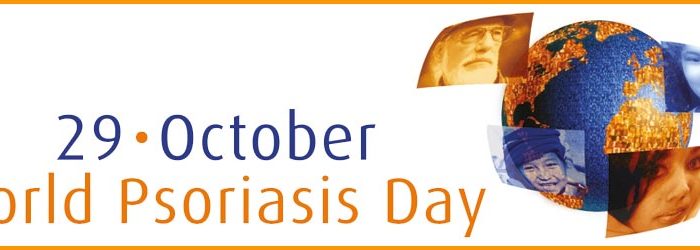 This image portrays World Psoriasis Day by Knoxville Institute of Dermatology.